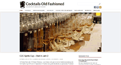 Desktop Screenshot of cocktailsoldfashioned.de